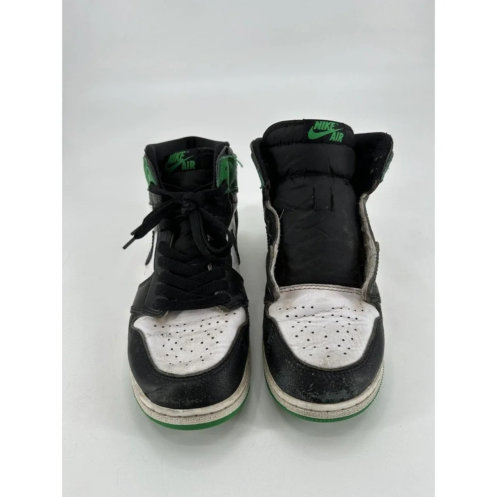 Nike Air Jordan 1 Retro Boys Size 6Y Green Athletic Shoes‎ Sneakers FD1437-031